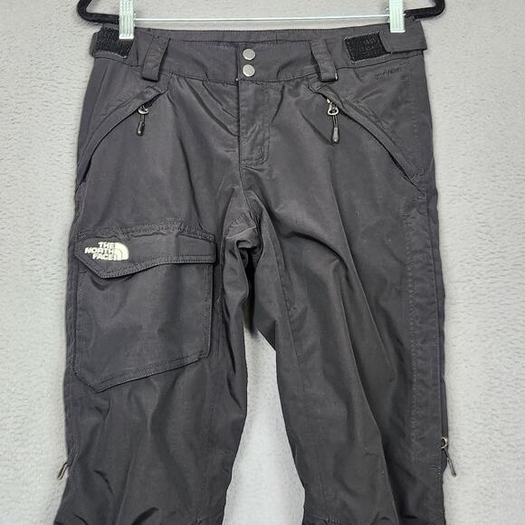 North Face Pants Womens Small Black HyVent Insulated Ski Snowboard AWRR - Picture 6 of 16